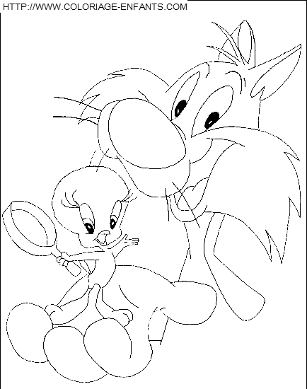 Tweety Bird coloring