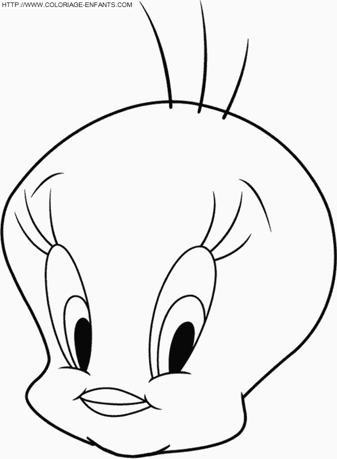 Tweety Bird coloring