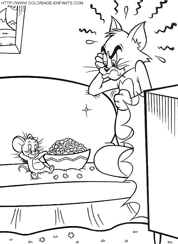 Tom And Jerry coloring