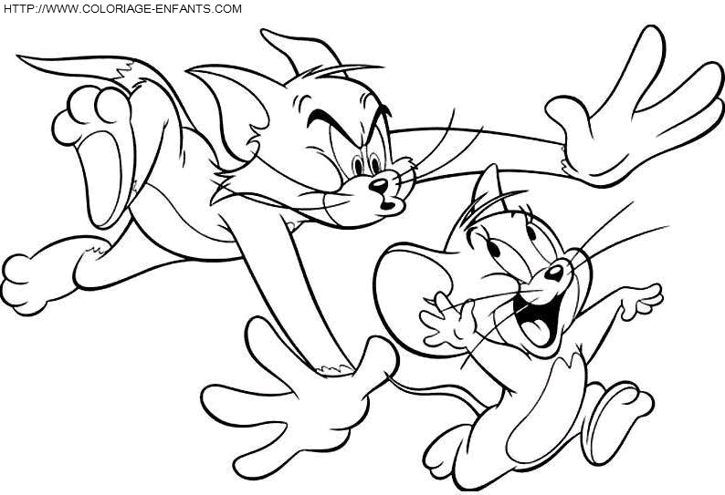 Tom And Jerry coloring