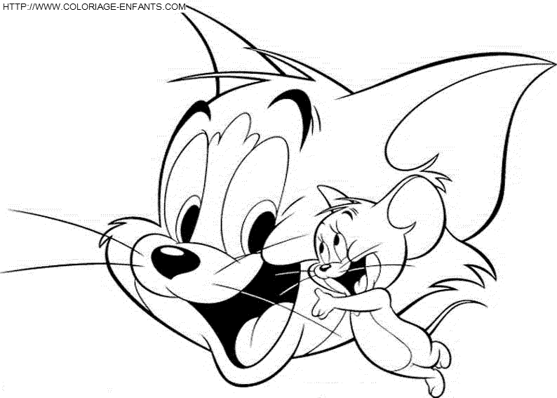 Tom And Jerry coloring