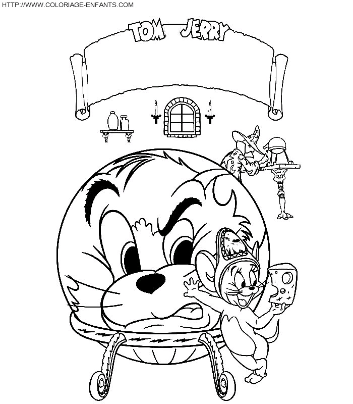 Tom And Jerry coloring