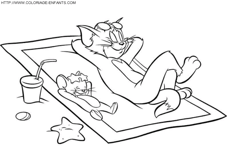 Tom And Jerry coloring