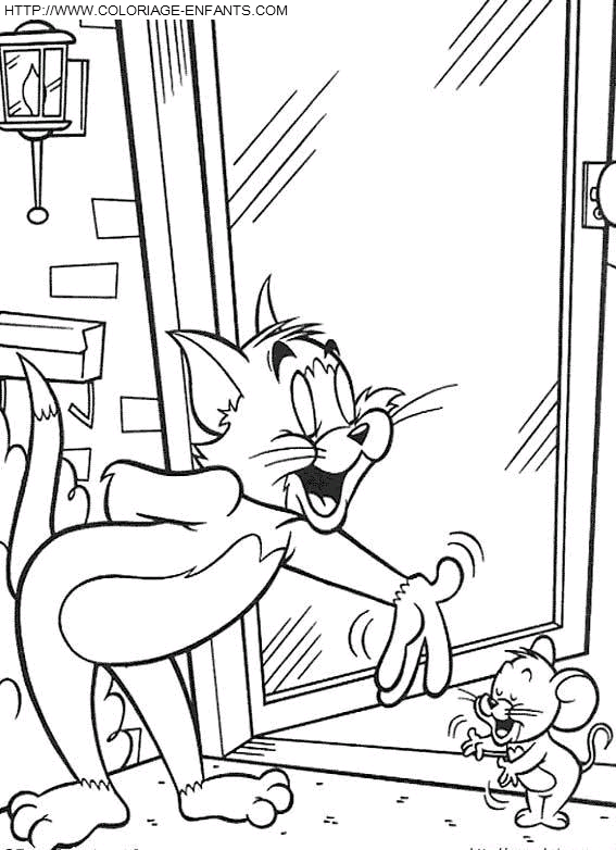 Tom And Jerry coloring