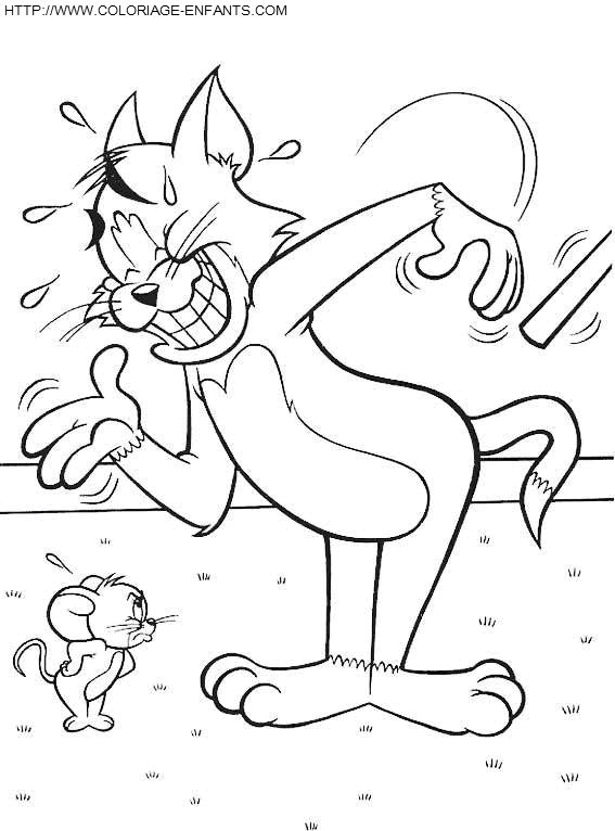 Tom And Jerry coloring