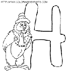 alphabet winnie the pooh coloring