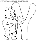 alphabet winnie the pooh coloring