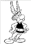 asterix the gaul coloring