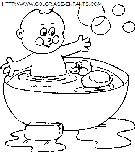 bath coloring