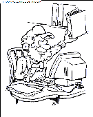 computers coloring