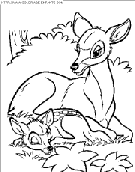 bambi2 coloring