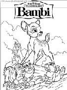 bambi2 coloring