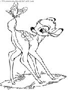 bambi2 coloring