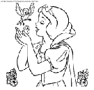 snow white coloring