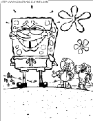 sponge bob coloring