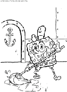 sponge bob coloring