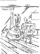 sponge bob coloring