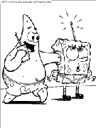 sponge bob coloring