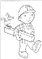 bob the builder coloring