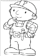 bob the builder coloring