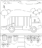 truck coloring