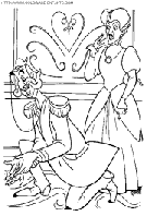 cinderella coloring