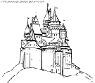 castle coloring