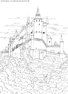 castle coloring