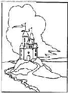 castle coloring