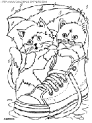 cats coloring