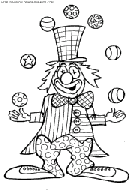 circus coloring