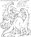 dinosaur coloring book pages