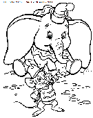 dumbo coloring