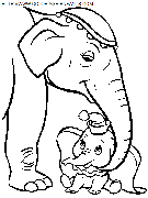dumbo coloring book pages