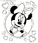 minnie coloring