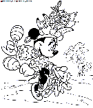 minnie coloring