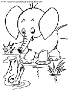 elephants coloring