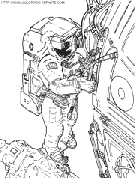  Space coloring book pages