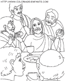 bible gospel coloring