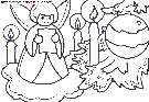 christmas angels coloring