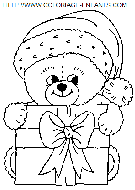 christmas presents coloring