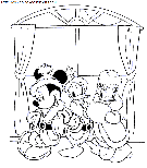 christmas walt disney coloring