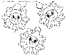 christmas snowflakes coloring