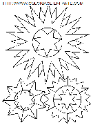 christmas snowflakes coloring