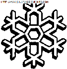 christmas snowflakes coloring