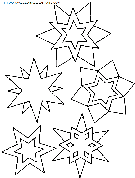 christmas snowflakes coloring