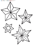 christmas snowflakes coloring