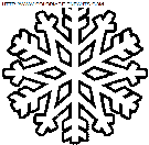 christmas snowflakes coloring