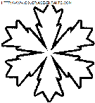 christmas snowflakes coloring