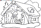 christmas nativity coloring